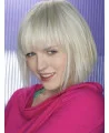 Young Fashion Perfect Silver Short Straight Wigs