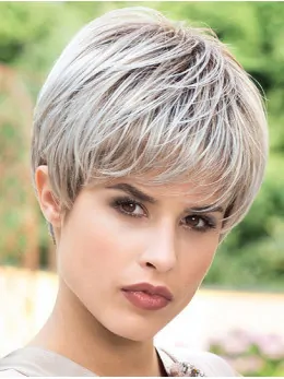 Straight Synthetic Cool Short Wigs