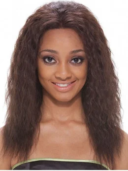 New Brown Wavy Shoulder Length Glueless Full Lace Wigs