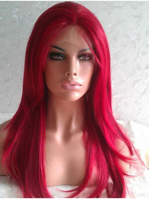 20  inches Straight Lace Front Synthetic Wigs