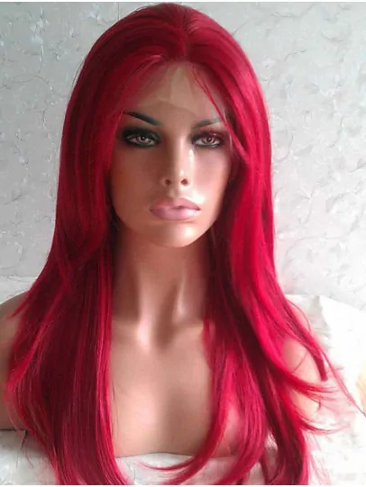 20  inches Straight Lace Front Synthetic Wigs