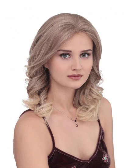 Beautiful Long Curly Blonde Without Bangs So Great Wigs