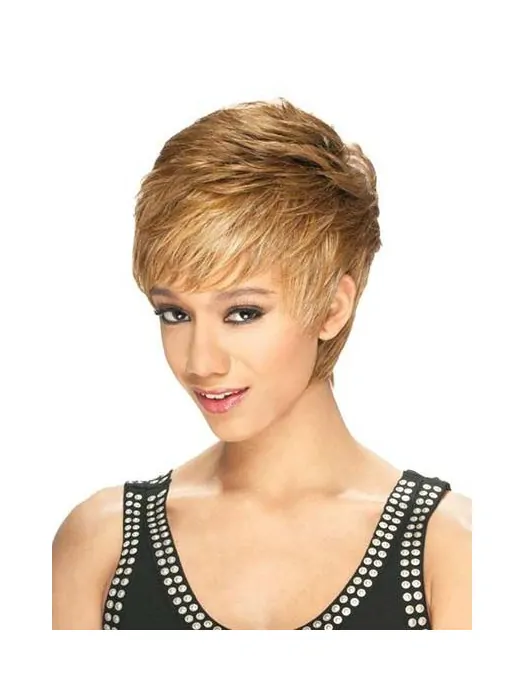 Cosy Lace Front Boycuts Blonde Short Wigs