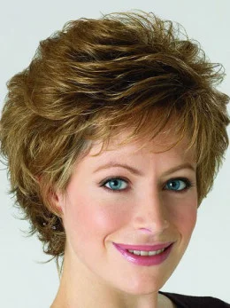 Cheapest Blonde Curly Short Classic Wigs