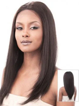 Gorgeous Monofilament Straight Long Lace Front Wigs