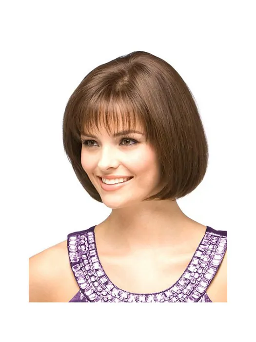 Great Monofilament Straight Chin Length Wigs