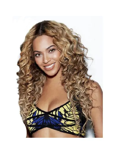 Top Sale Beyonce Inspired 24  inches Human Hair Lace Wig