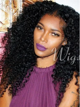 Jessica White Inspired Human Hair Curly Full Lace Wig