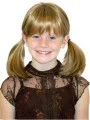 High Quality Blonde Straight Shoulder Length Kids Wigs