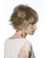 Fashional Chin Length Wavy Blonde Layered New Design Wigs