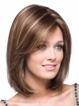 Impressive Lace Front Straight Chin Length Petite Wigs