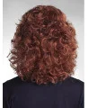 New Auburn Curly Shoulder Length Wigs