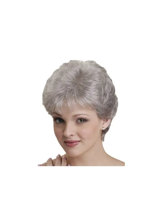 High Quality White Straight Short Classic Wigs