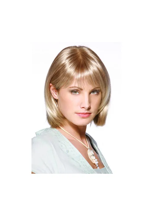Sassy Blonde Lace Front Chin Length Lace Wigs