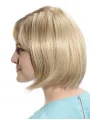Blonde Easeful Straight Synthetic Medium Wigs