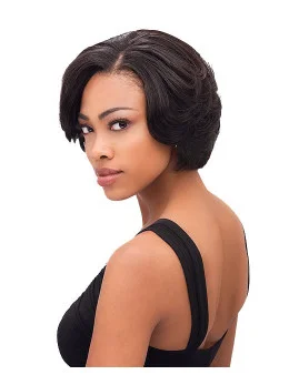 New Brown Straight Short African American Wigs