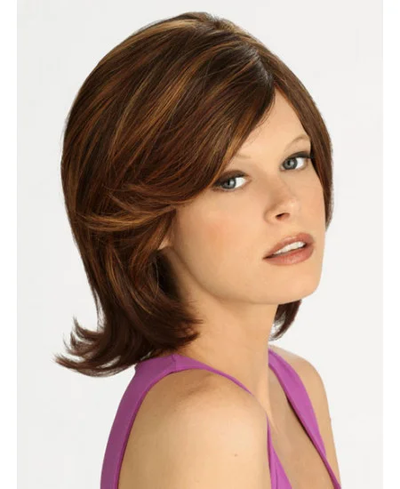 Lace Front Great Straight Synthetic Medium Wigs