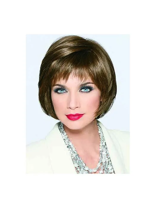 Blonde Hairstyles Bobs Monofilament Short Wigs