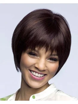 Natural Synthetic Auburn Lace Front Medium Wigs