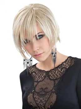 Ideal 6 inch Straight Layered Synthetic Wigs