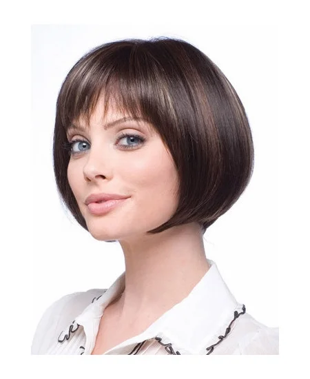 Lace Front Glamorous Bobs Synthetic Short Wigs