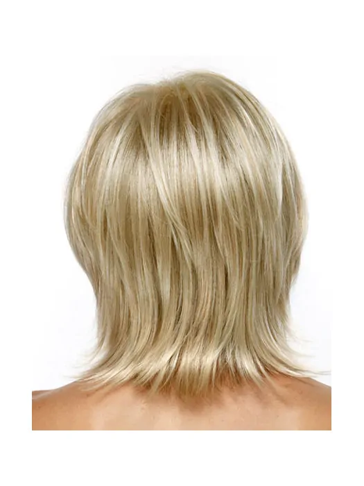 Blonde New Lace Front Synthetic Medium Wigs