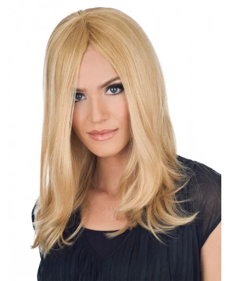 Blonde Straight Remy Human Hair Incredible Long Wigs