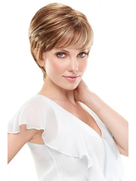 Lace Front Gentle Boycuts Straight Short Wigs