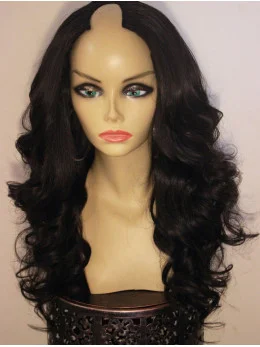Affordable Black Wavy Long African American Wigs