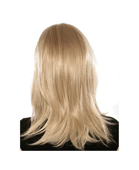 Radiant Blonde Straight Shoulder Length Synthetic Wigs