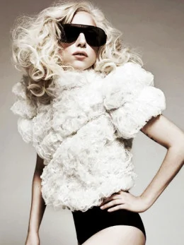 Popular Curly Long Lady Gaga Wigs