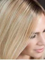 Sassy Blonde Straight Shoulder Length Lace Front Wigs