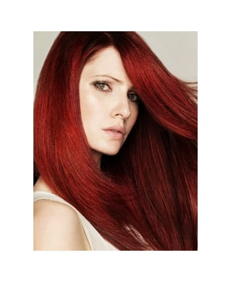 Good-Looking Straight Long Style Dark Red Synthetic Wigs