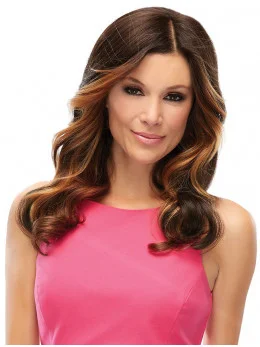 Perfect Synthetic Monofilament Wavy Long Wigs