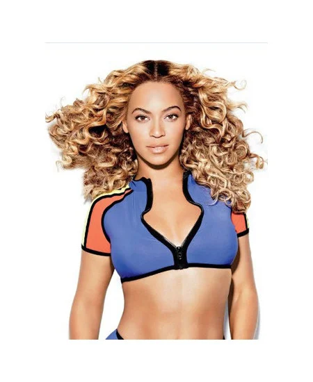 New Arrival Beyonce 18  inches Thicken Human Hair Lace Wig Free Shipping