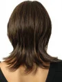Tempting Monofilament Straight Shoulder Length Lace Front Wigs For Cancer