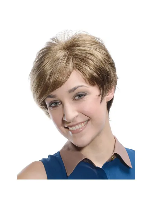 Lace Front Online Boycuts Straight Short Wigs