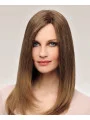 Remy Human Hair 16 inch Straight 100 per Hand-tied Good Long Wigs