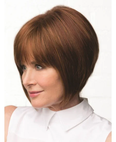 Auburn Bobs Straight Capless 10 inch Synthetic Wigs