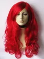 Elegent Long Wavy Beautiful Red Synthetic Wigs