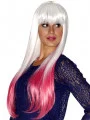 22 inch Straight Ombre/2 tone Long Synthetic Wigs